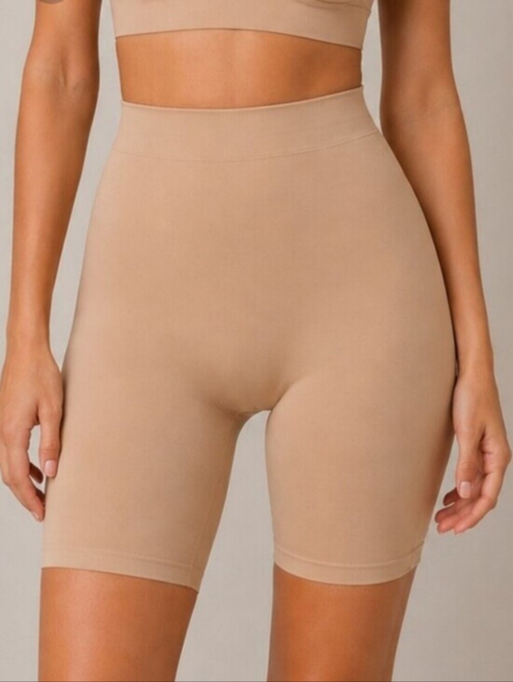 Skims Seamless Sculpting Body Shapewear Shaper Shorts Tan Xlarge NWOT